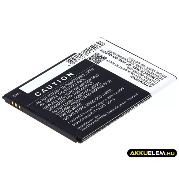 Utángyártott Casper mobil Li-Polymer akkumulátor 3.8V 3000mAh - CameronSino
