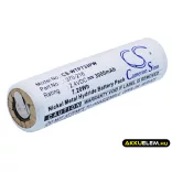 Utángyártott Wahl forrasztó Ni-MH akkumulátor 2.4V 3000mAh 370-216, 00040-100 - CameronSino