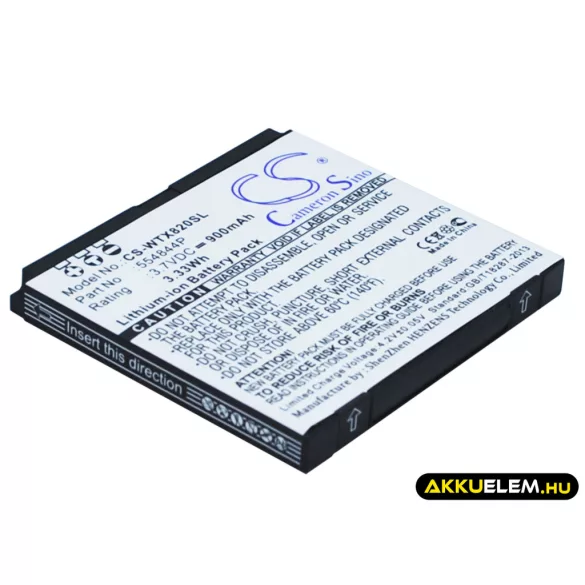 Utángyártott TAKARA GPS Li-ion akkumulátor 3.7V 800mAh - CameronSino