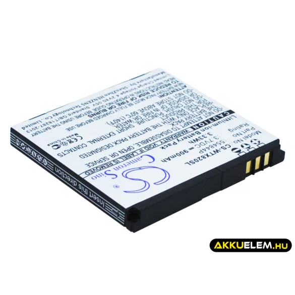 Utángyártott TAKARA GPS Li-ion akkumulátor 3.7V 800mAh - CameronSino