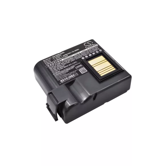 Utángyártott Zebra Hordozható nyomtató Li-ion akkumulátor 7.4V 4400mAh P1040687, P1050667-016 - CameronSino