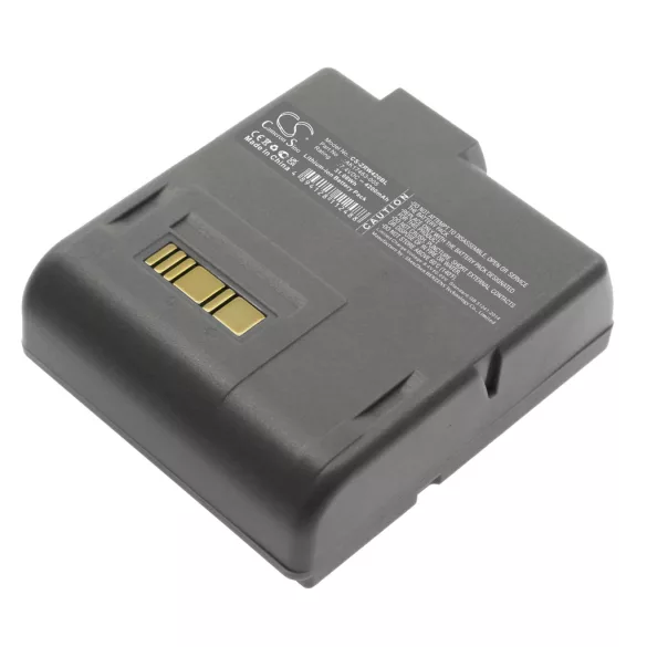 Utángyártott Zebra Hordozható nyomtató Li-ion akkumulátor 7.4V 4200mAh AK17463-005, CT17102-2 - CameronSino