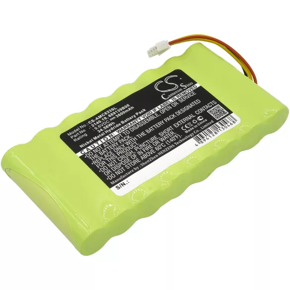 Utángyártott AMC egyéb Ni-MH akkumulátor 9.6V 3600mAh 2140.19, 689139B00 - CameronSino