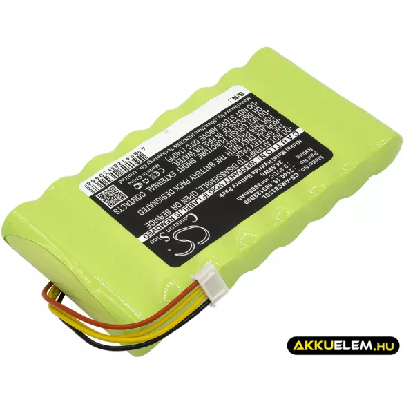 Utángyártott AMC egyéb Ni-MH akkumulátor 9.6V 3600mAh 2140.19, 689139B00 - CameronSino