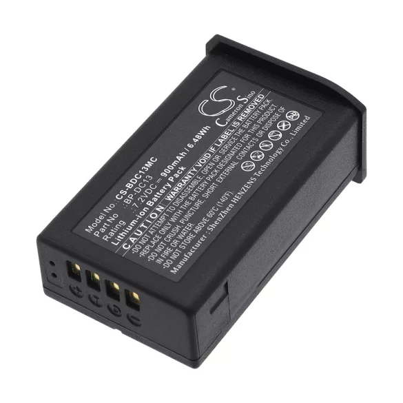 Utángyártott Leica Kamera Li-ion akkumulátor 7.2V 900mAh BP-DC13 - CameronSino