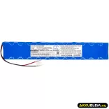 Utángyártott Bruker Orvosi Ni-MH akkumulátor 14.4V 3000mAh 12N-3000SCR, 12N-2000SCR - CameronSino