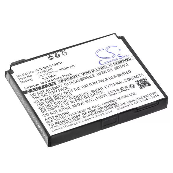 Utángyártott Becker GPS Li-ion akkumulátor 3.7V 900mAh HJS100, 338937010208 - CameronSino