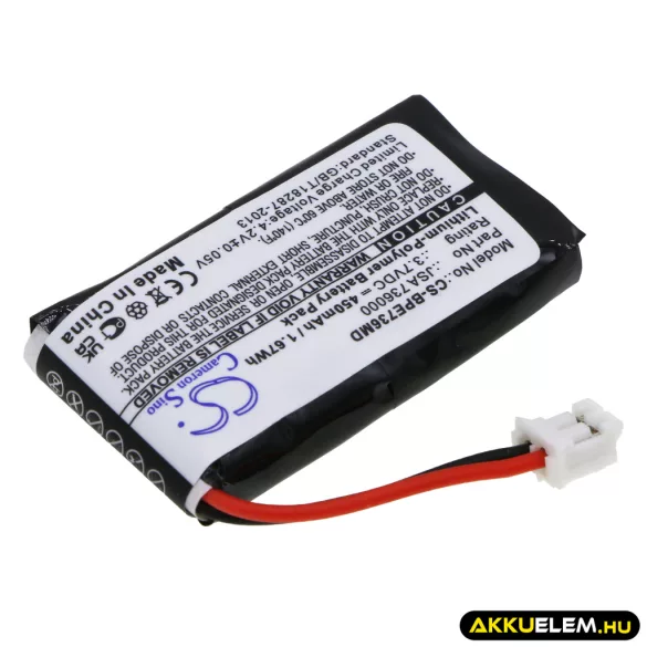 Utángyártott Biohit Orvosi Li-Polymer akkumulátor 3.7V 450mAh SA 736000 - CameronSino