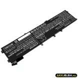 Utángyártott Dell laptop Li-Polymer akkumulátor 11.4V 8000mAh 6GTPY, 5XJ28 - CameronSino