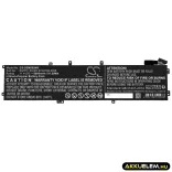 Utángyártott Dell laptop Li-Polymer akkumulátor 11.4V 8000mAh 6GTPY, 5XJ28 - CameronSino
