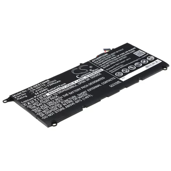 Utángyártott Dell laptop Li-Polymer akkumulátor 7.4V 7300mAh CN-0N7T6, 0N7T6 - CameronSino
