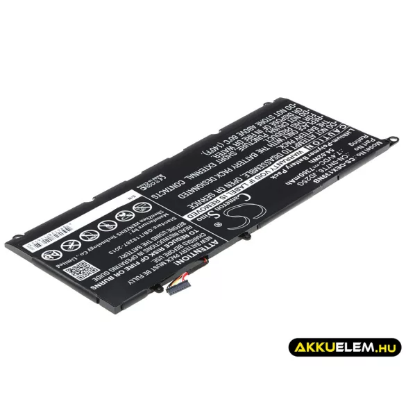 Utángyártott Dell laptop Li-Polymer akkumulátor 7.4V 7300mAh CN-0N7T6, 0N7T6 - CameronSino