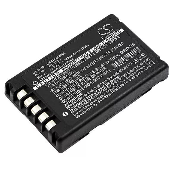 Utángyártott Casio Vonalkód szkenner Li-ion akkumulátor 3.7V 1450mAh DT-823LI - CameronSino