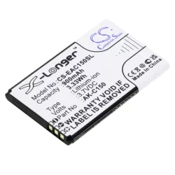   Utángyártott Bea-fon mobil Li-ion akkumulátor 3.7V 900mAh  S33, C220 - CameronSino