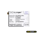 Utángyártott Sony Ericsson mobil Li-Polymer akkumulátor 3.8V 2700mAh 1300-3513, LIS1624ERPC - CameronSino