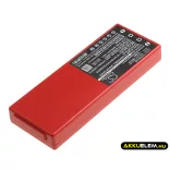 Utángyártott Liebherr Daru távirányító Ni-MH akkumulátor 6V 2000mAh PIROS - CameronSino
