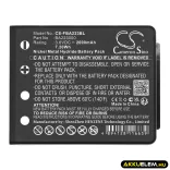 Utángyártott HBC Daru távirányító Ni-MH akkumulátor 3.6V 2000mAh BA223000, BA223030 FEKETE - CameronSino