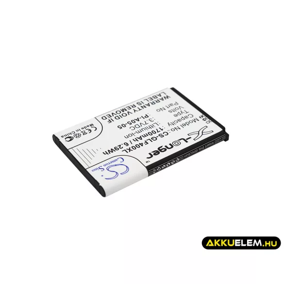 Utángyártott Golf Buddy GPS Li-ion akkumulátor 3.7V 1700mAh PI-A05-05, LI-A1-01 - CameronSino