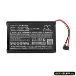 Utángyártott Garmin Kutyanyakörv Li-ion akkumulátor 3.7V 1200mAh 361-00035-09, 010-11828-40 - CameronSino