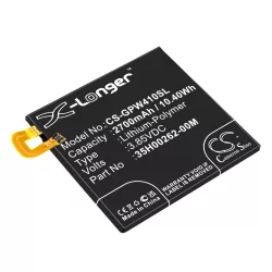   Utángyártott Google mobil Li-Polymer akkumulátor 3.85V 2700mAh 35H00262-00M - CameronSino
