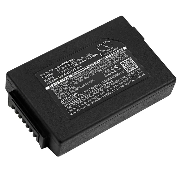 Utángyártott Honeywell Vonalkód szkenner Li-ion akkumulátor 3.7V 2200mAh BP06-00028A, 6000-TESC - CameronSino