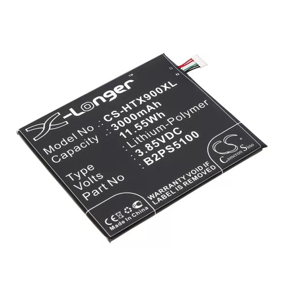 Utángyártott HTC mobil Li-Polymer akkumulátor 3.85V 3000mAh B2PS5100, 35H00255-00M - CameronSino