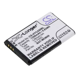   Utángyártott Honeywell Vonalkód szkenner Li-ion akkumulátor 3.7V 1250mAh BAT-MOB00, PS1615000794 - CameronSino