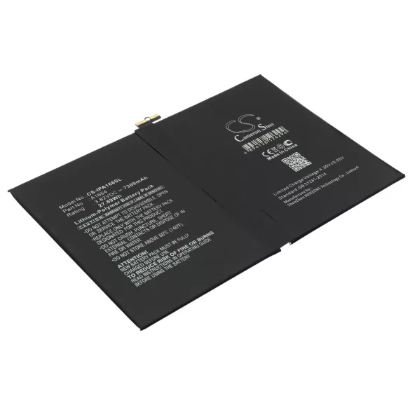 Utángyártott Apple Tablet Li-Polymer akkumulátor 3.82V 7300mAh A1664 - CameronSino