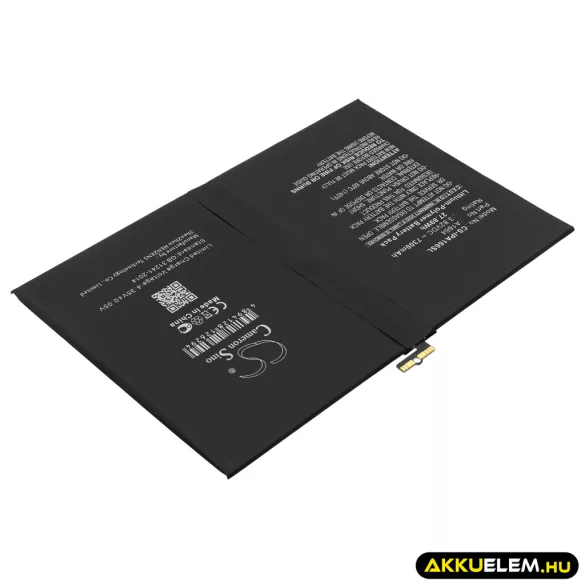 Utángyártott Apple Tablet Li-Polymer akkumulátor 3.82V 7300mAh A1664 - CameronSino