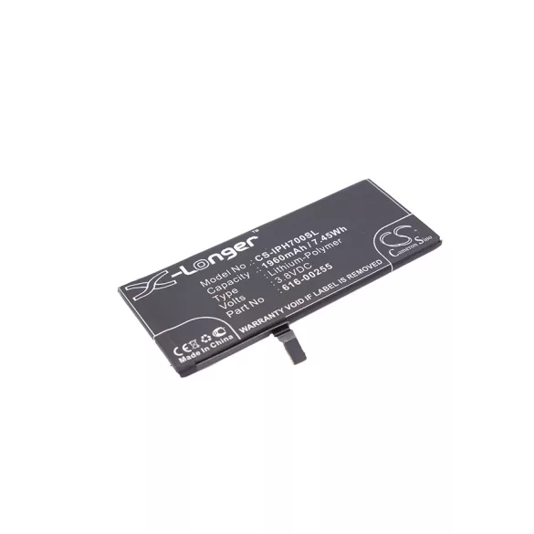 Utángyártott Apple mobil Li-Polymer akkumulátor 3.8V 1960mAh 616-00255 - CameronSino