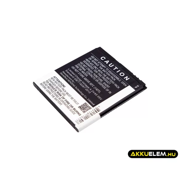 Utángyártott KAZAM mobil Li-ion akkumulátor 3.7V 1750mAh KAX45, KAX45-XJFA007879 - CameronSino