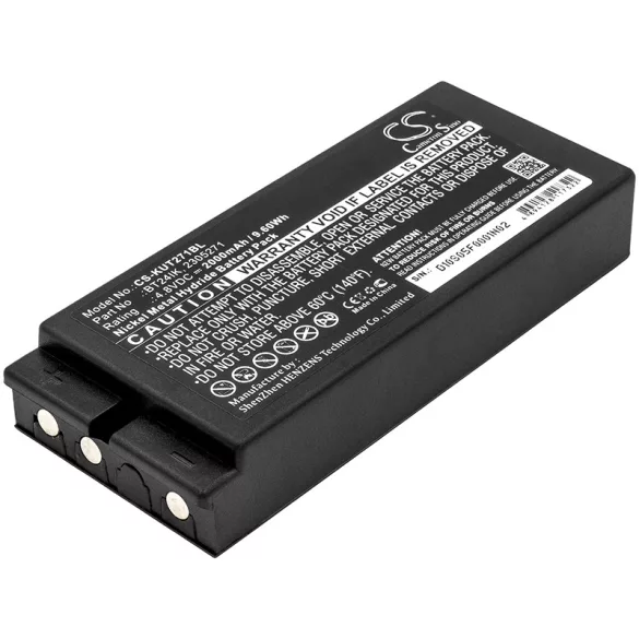 Utángyártott Iribarri Daru távirányító Ni-MH akkumulátor 4.8V 2000mAh BT27iK, BT27iK-1 - CameronSino