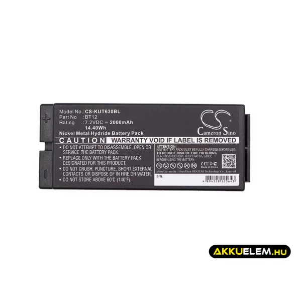Utángyártott Ikusi Daru távirányító Ni-MH akkumulátor 7.2V 2000mAh BT12 - CameronSino