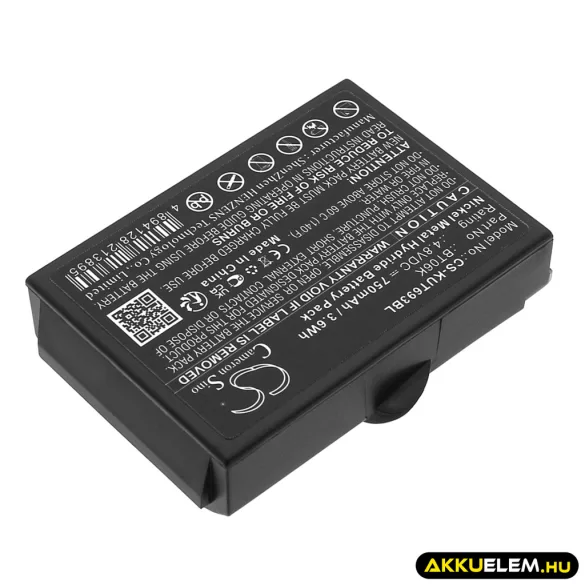 Utángyártott Ikusi Daru távirányító Ni-MH akkumulátor 4.8V 750mAh 2303692, BT06K - CameronSino