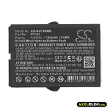 Utángyártott Ikusi Daru távirányító Ni-MH akkumulátor 4.8V 750mAh 2303692, BT06K - CameronSino