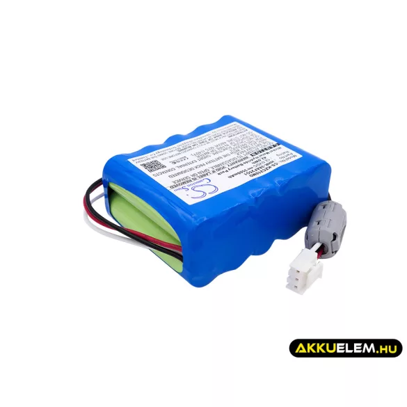 Utángyártott Kenz Cardico Orvosi Ni-MH akkumulátor 12V 3500mAh HHR-11F25G1, HHR-38AF25G1 - CameronSino