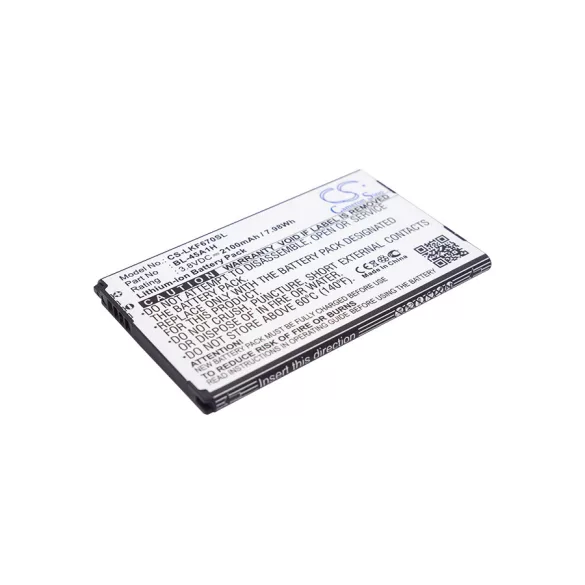 Utángyártott LG mobil Li-ion akkumulátor 3.8V 2100mAh BL-45A1H, EAC63158301 - CameronSino