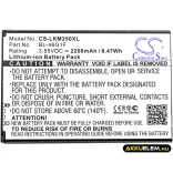 Utángyártott LG mobil Li-ion akkumulátor 3.85V 2200mAh BL-46G1F - CameronSino