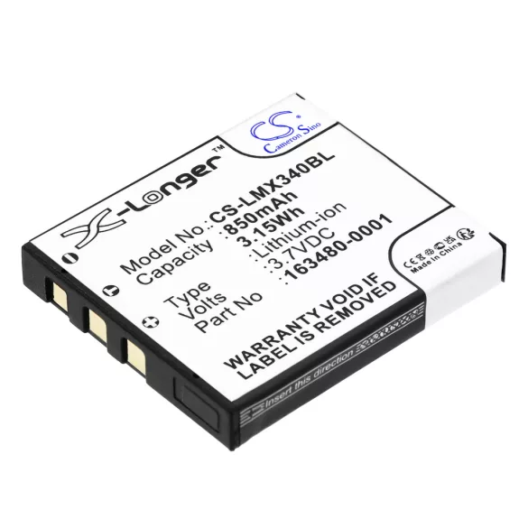 Utángyártott Honeywell Vonalkód szkenner Li-ion akkumulátor 3.7V 850mAh 50129434-001FRE, HHPI363 - CameronSino