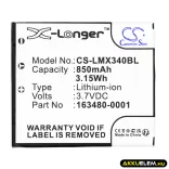 Utángyártott Honeywell Vonalkód szkenner Li-ion akkumulátor 3.7V 850mAh 50129434-001FRE, HHPI363 - CameronSino