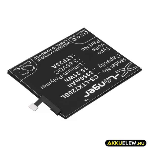 Utángyártott LeTV mobil Li-Polymer akkumulátor 3.85V 3950mAh LTF23A - CameronSino