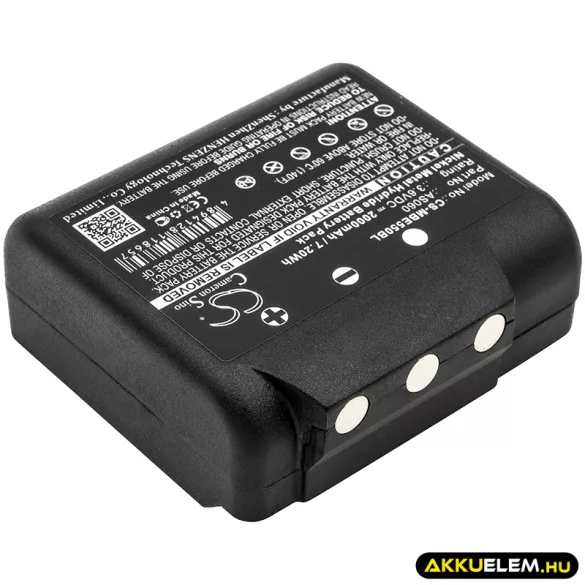 Utángyártott IMET Daru távirányító Ni-MH akkumulátor 3.6V 2000mAh 101015, AS060 - CameronSino