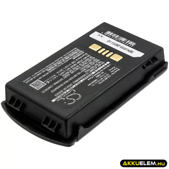 Utángyártott Zebra Vonalkód szkenner Li-ion akkumulátor 3.7V 6800mAh BTRY-MC32-01-01, BTRY-MC32-52MA-01 - CameronSino