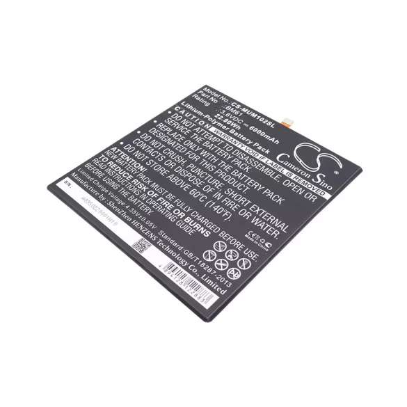 Utángyártott Xiaomi Tablet Li-Polymer akkumulátor 3.8V 6000mAh BM61 - CameronSino