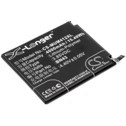   Utángyártott Xiaomi mobil Li-Polymer akkumulátor 3.85V 4000mAh BN43 - CameronSino
