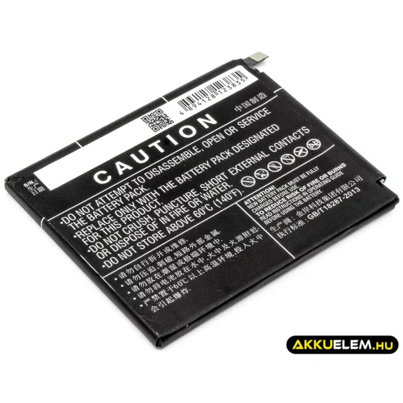 Utángyártott Xiaomi mobil Li-Polymer akkumulátor 3.85V 4000mAh BN43 - CameronSino