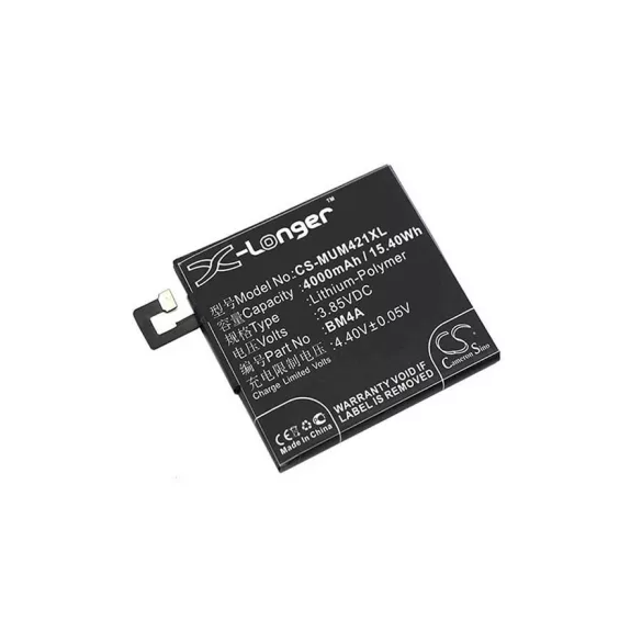 Utángyártott Xiaomi mobil Li-Polymer akkumulátor 3.85V 4000mAh BM4A - CameronSino