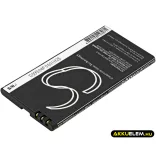 Utángyártott Microsoft mobil Li-Polymer akkumulátor 3.8V 1900mAh BL-T5A, BV-T5A - CameronSino