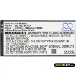 Utángyártott Microsoft mobil Li-Polymer akkumulátor 3.8V 1900mAh BL-T5A, BV-T5A - CameronSino