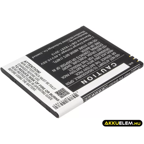 Utángyártott Nokia mobil Li-ion akkumulátor 3.85V 3350mAh BV-T4D - CameronSino